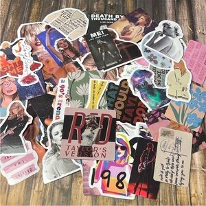5for$10 Singer Taylor Swift Album 50Pc Stickers Waterbottle, Notebook, More